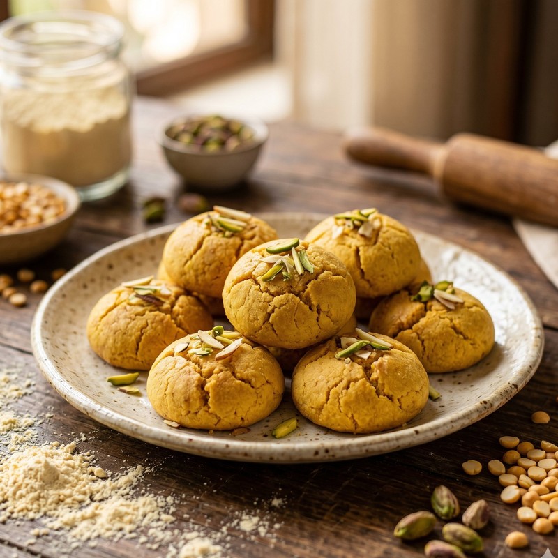Besan Nan Khatai