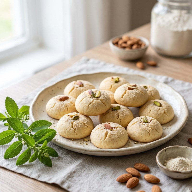 Sugar-Free Nan Khatai
